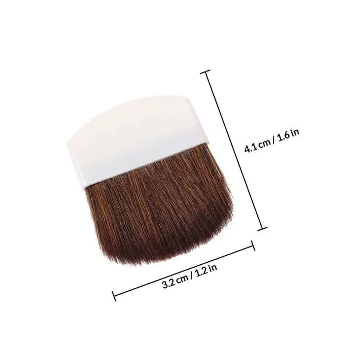 Lot de 3 mini-pinceaux de maquillage compacts