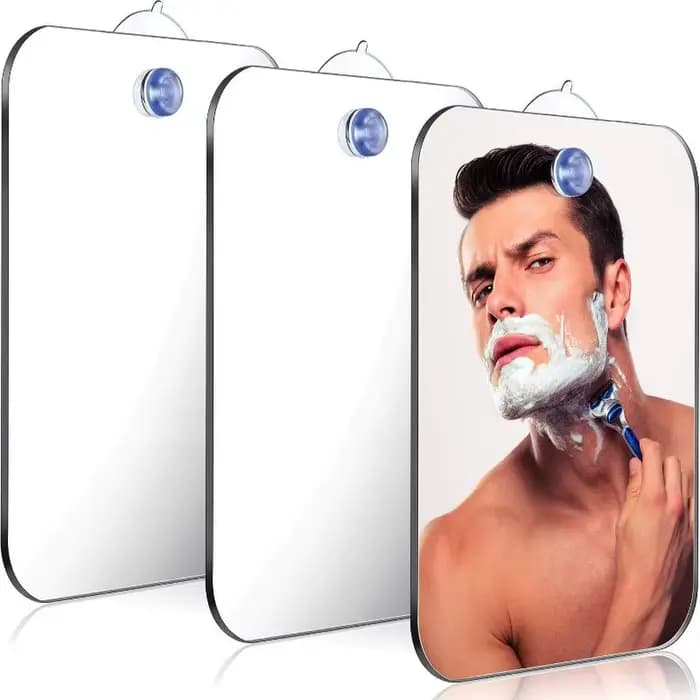 Miroir de maquillage en acrylique pour femmes et hommes