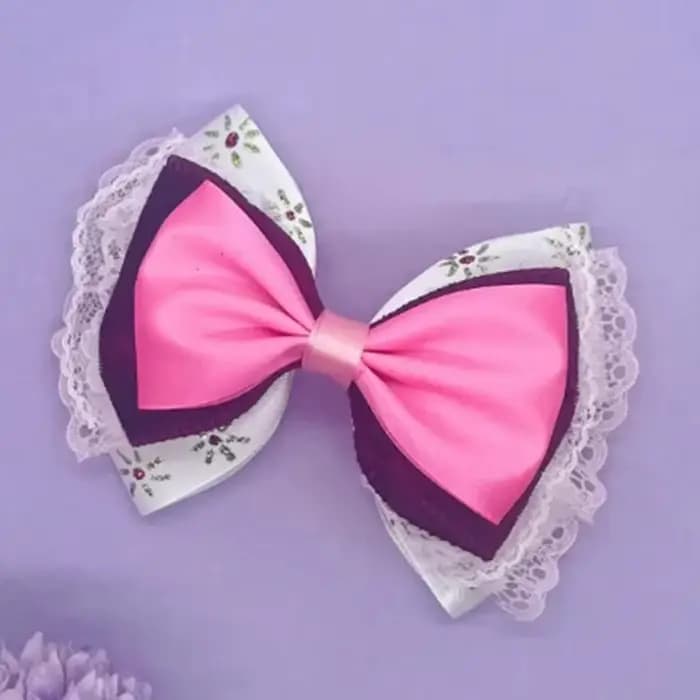 1 pièce Accessoires capillaires Disney Raiponce pour filles, pince à cheveux oreilles de caméléon et tournesol, bandeaux Tangled pour femmes, coiffes à nœuds à paillettes pour enfants