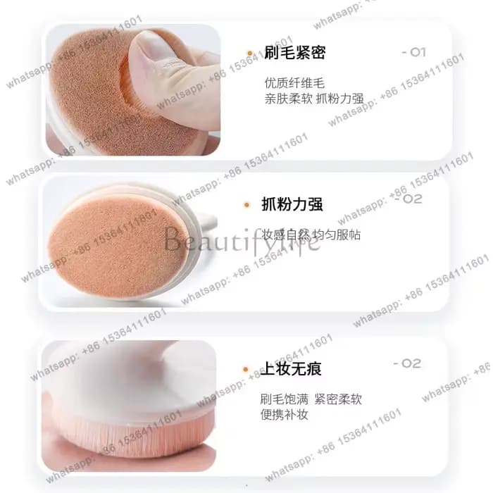 Maquillage sans traces No. Pinceau à fond de teint magique 55