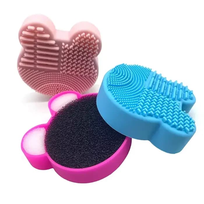 Nettoyeur de pinceaux de maquillage multifonction