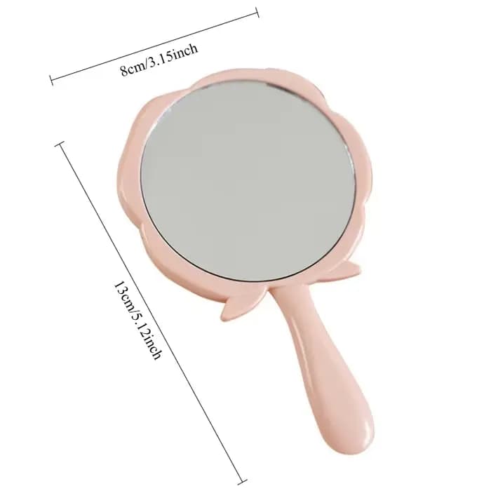 Miroir de maquillage portable pour femmes