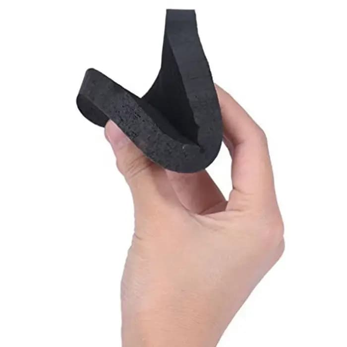 Éponge en bambou noir naturel doux