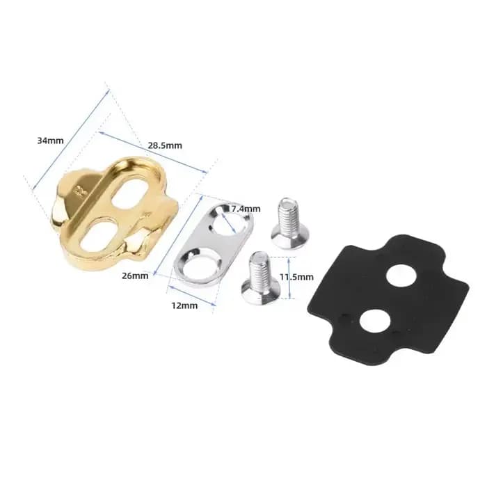 Pédales de vélo de montagne haut de gamme pour manivelle, pédale Brother, accessoires VTT en cuivre, batteur René, maillet Candy Smarty