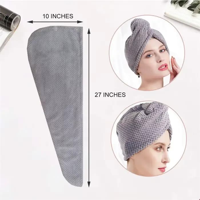Bonnet de séchage des cheveux
