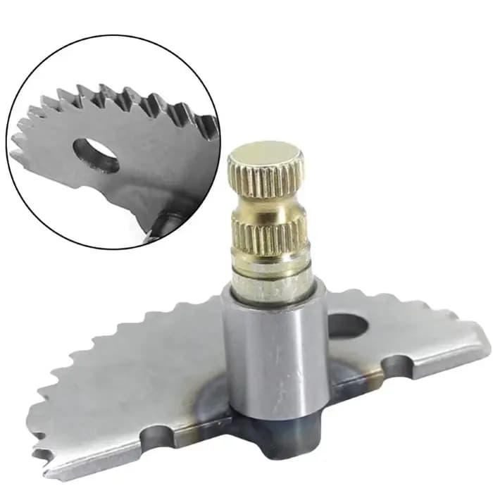Kit d'arbre de démarrage de moteur de démarreur de coup de pied de moto pour moto Scooter 50cc 60cc 80cc 90cc GY6 139QMB ATV