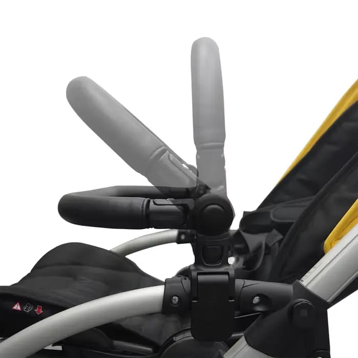 Accessoires de poussette pour bébé, barre pare-chocs pour Bugaboo Bee3/5 et Babyzen yoyo, accoudoir, guidon, assiette à dîner, accessoire de landau en cuir PU