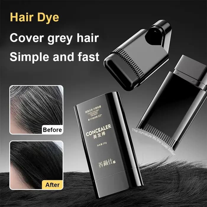 Peigne applicateur de embaupour cheveux