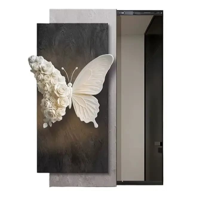 Miroir de voyage Design sur pied