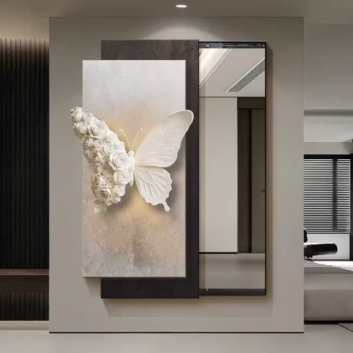 Miroir de voyage Design sur pied