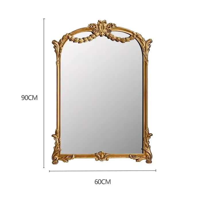 Miroir de maquillage Vintage français