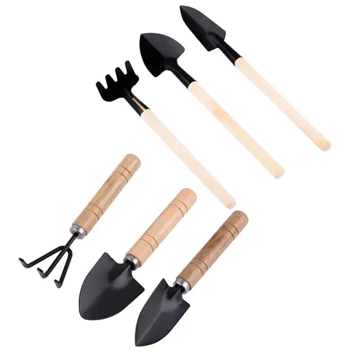 3 pièces/ensemble Mini outils de jardinage Kit de plantation Miniature pour fleurs Kit de plantation de plantes en pot fournitures de jardinage pour enfants