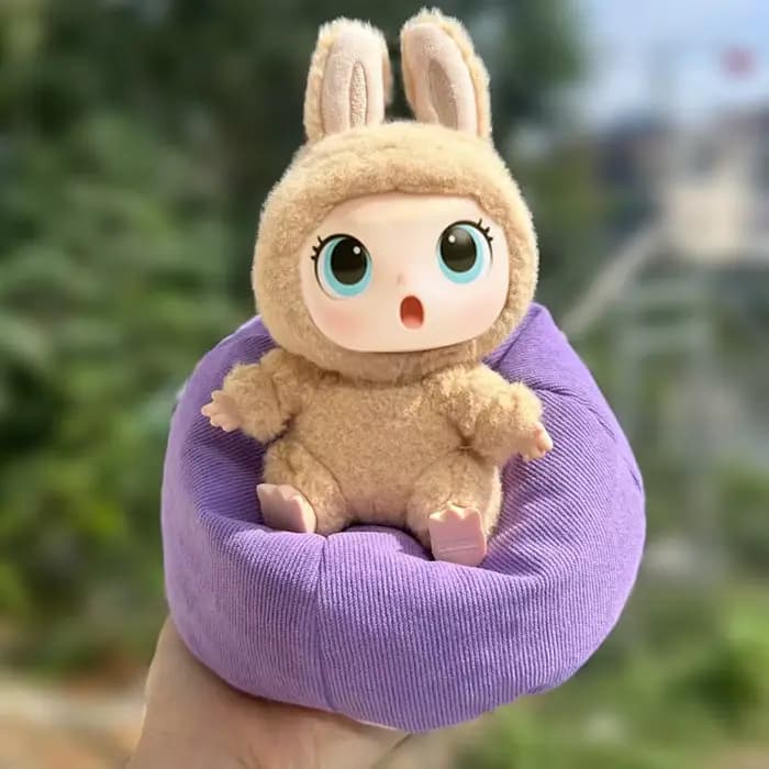 Accessoires de canapé de poupée pour V1/V2 Gen, accessoires de véhicule parfaits pour poupée Labubu de 17cm, jouets pour enfants
