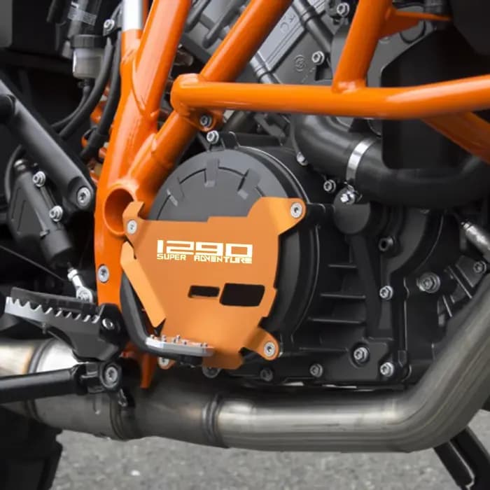 Protecteur de couvercle de boîtier de moteur latéral d'embrayage, accessoires de moto pour KTM 1290 Super Adventure R S T 2017 – 2024 2023 2022 2021