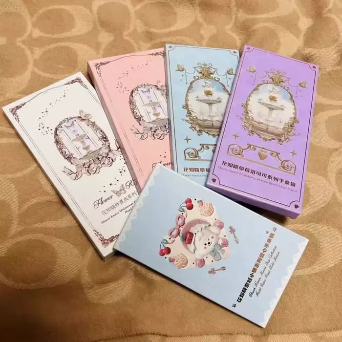 Flower Knows Miroir de poche Midsummer Night Little Angel Bunny Garden Mirror Strawberry Cupid