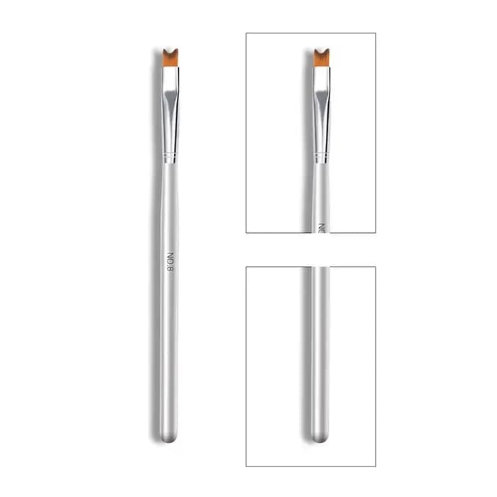 Brosse de manucure française à faire soi-même
