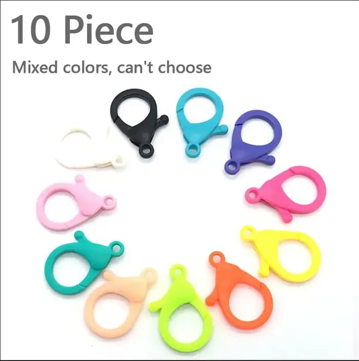 Chaînes d'accessoires Hama Beads en vrac pour la création de bijoux DIY : bracelets, colliers, cartes, broches, anneaux, porte-clés