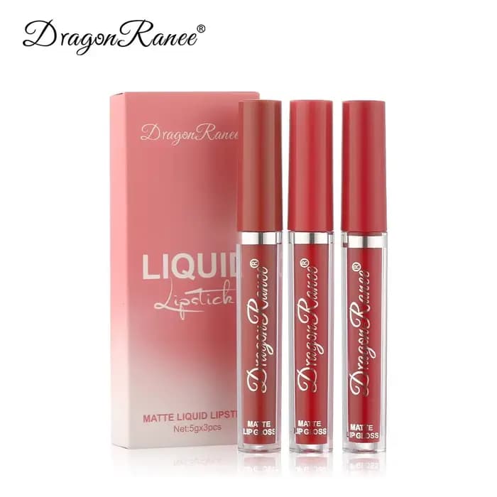 Ensemble de Rouges à Lèvres Liquides