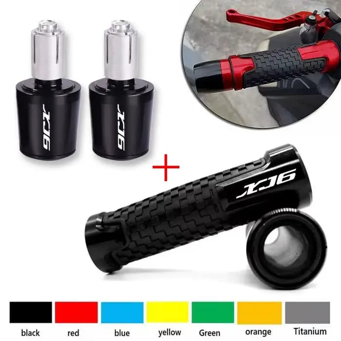 Accessoires de moto CNC pour Yamaha XJ6 XJ6F XJ6N DIVERSION 2010 2011 2025 2026, poignées de guidon 7/8"22mm, embouts de poignée