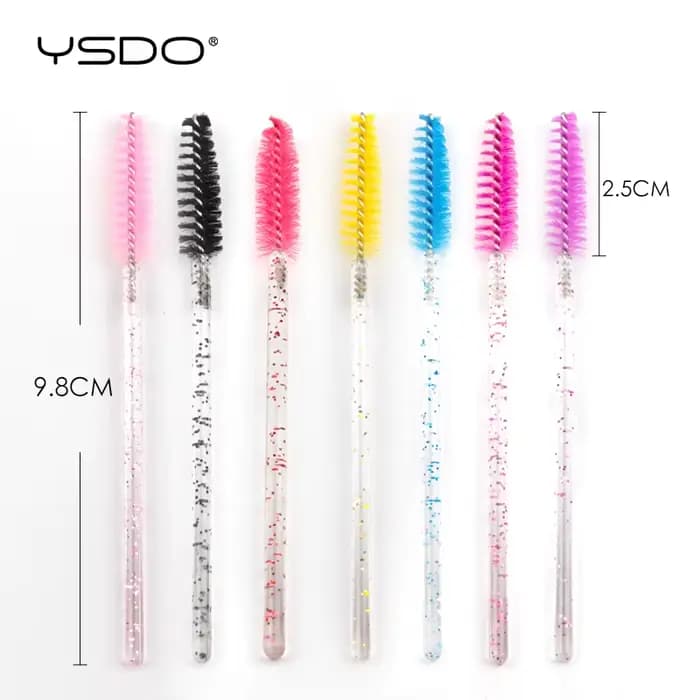 5/50 pièces brosses à cils brosse à sourcils outils d'extension de faux