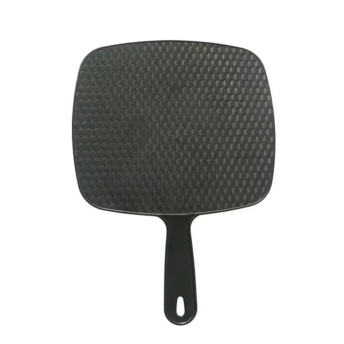 Miroir de coiffeur professionnel avec poignée