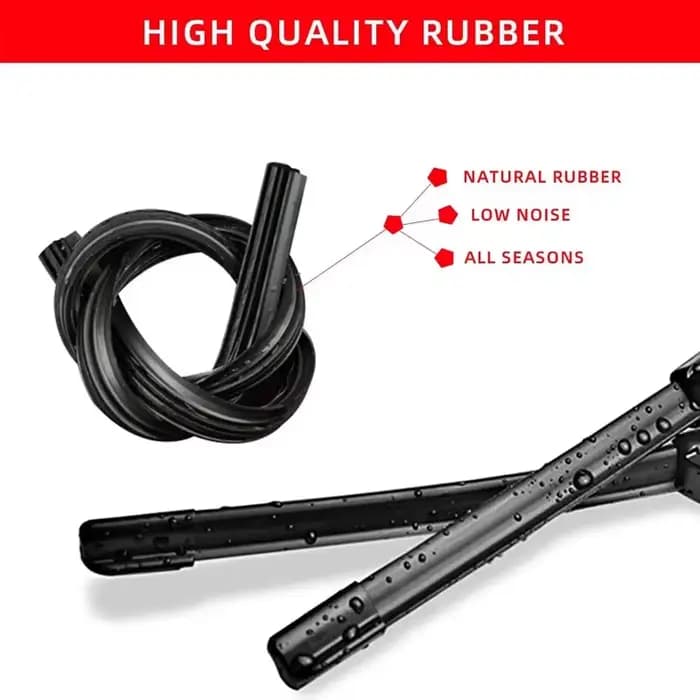 Pour Dacia Duster HM 2017-2024 2018 2019 – Balais d'essuie-glace avant silencieux et durables compatibles – Accessoires de pare-brise automobile