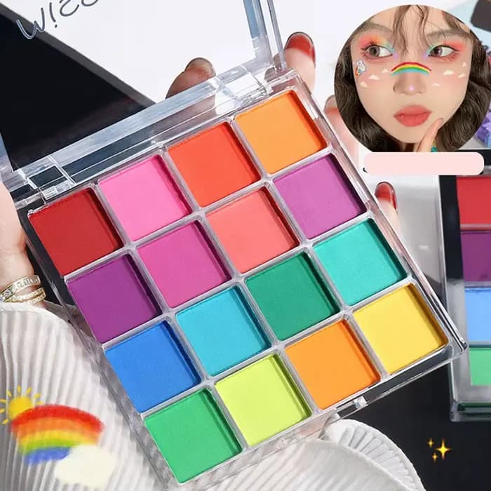 Kit de Palette de fards à paupières 16 couleurs