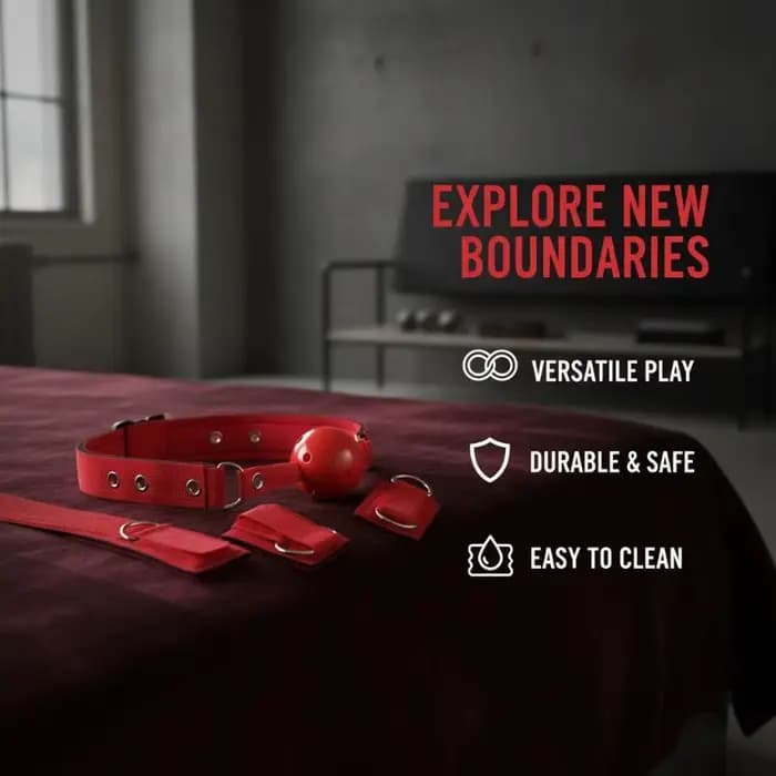 Kit de bondage pour adultes pour couples, femmes, colliers de soumission, menottes d'obéissance, dispositifs de contrainte BDSM, jouets sexuels érotiques fétichistes
