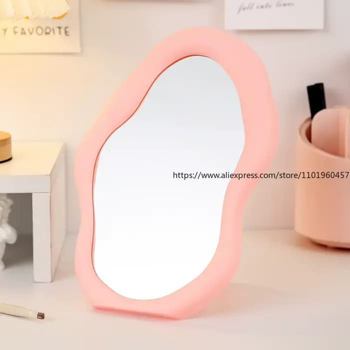 Miroir irrégulier de Style crème