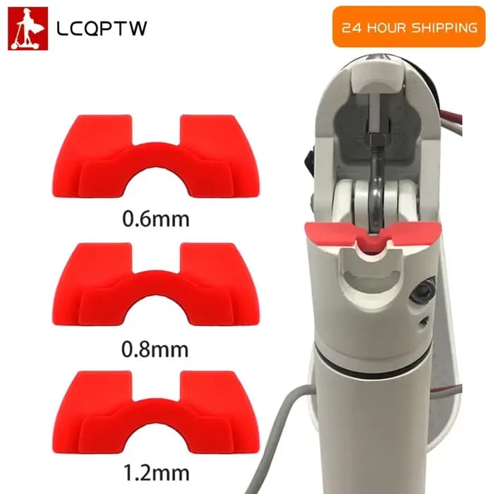 Nouveaux coussins d'amortissement en caoutchouc entretoise amortisseur de vibrations accessoires Pack pôle fourche avant Vibration pour Xiaomi M365 1S Pro Scooter