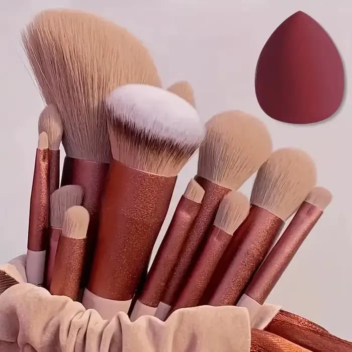 Ensemble de 13 pinceaux de maquillage de qualité supérieure pour cosmétiques