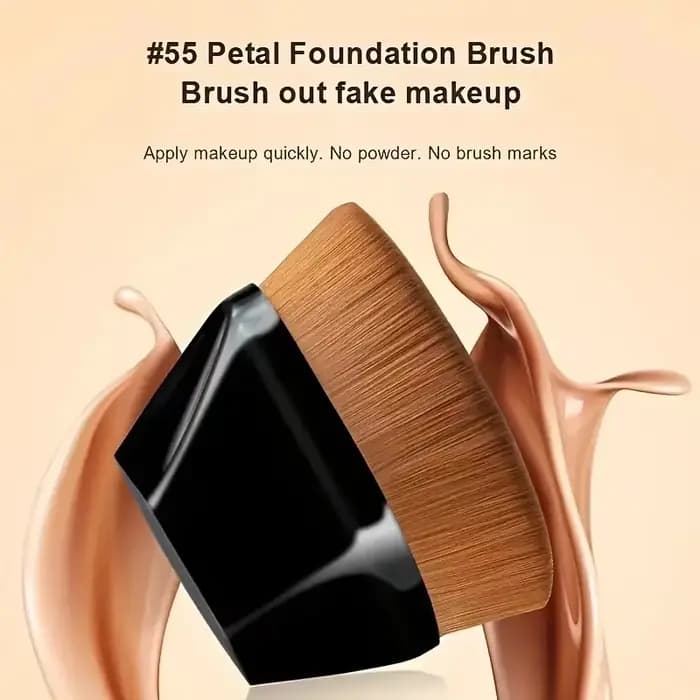 Nouveau pinceau de maquillage magique fond de teint liquide BB crème sans Trace doux haute densité fibre cheveux facile à transporter filles outils de beauté