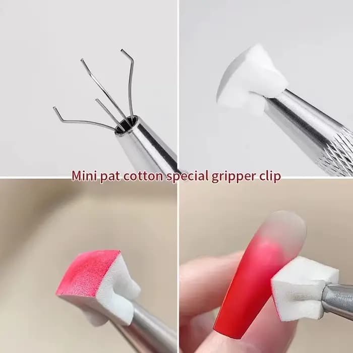 Ensemble d'éponges carrées pour nail art