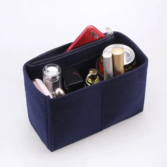 Convient pour Goyard ANJOU Mini feutre tissu insérer sac organisateur maquillage sac à main voyage intérieur Portable cosmétique Original organiser sacs