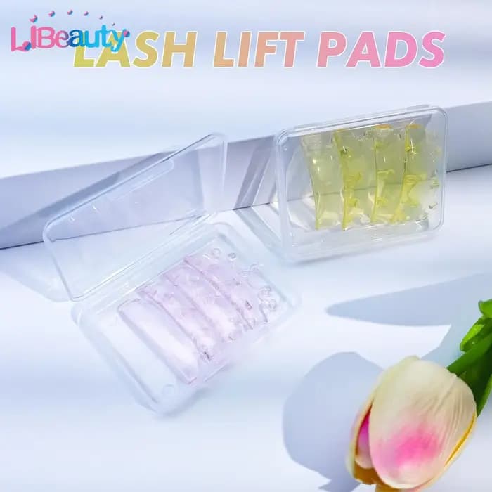 Libeauty 4 pièces Silicone cils Perming Lash Lift Pad levage
