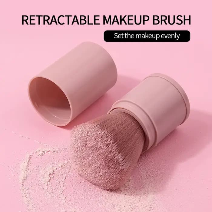 Pinceau de maquillage rétractable