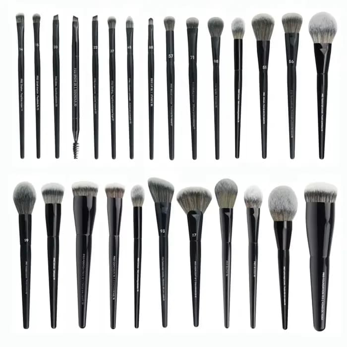 SEP – pinceaux de maquillage série noire