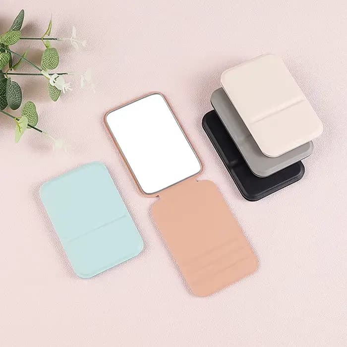 Mini miroir cosmétique pliable haute définition