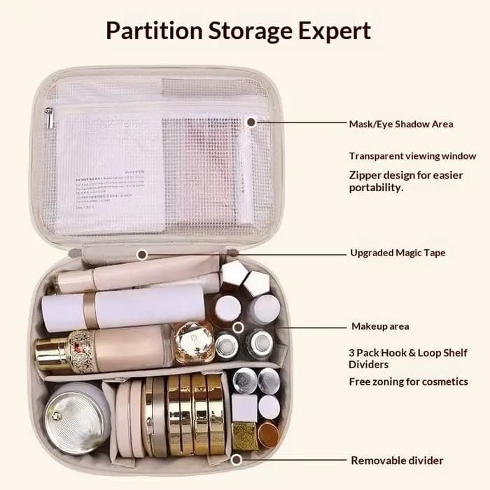 Trousse de maquillage portable