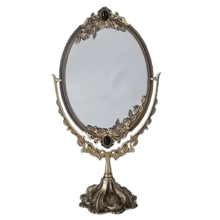 Miroir mural ovale De Style européen pour femmes