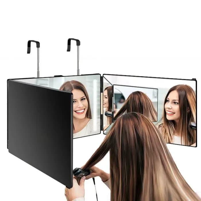 Miroir à 3 voies avec LED 360