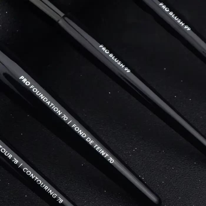 SEP – pinceaux de maquillage série noire