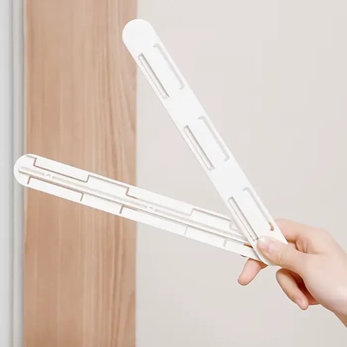 2pcSset White Tlides Datoir Rails coulissants Bin Tracks for Kitchen Bedroom Closet Slides Tapheout Track Track Drawer Panier de traction