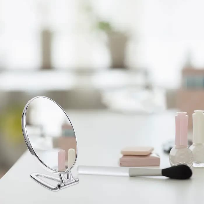 Miroir portatif grossissant Double face 3X