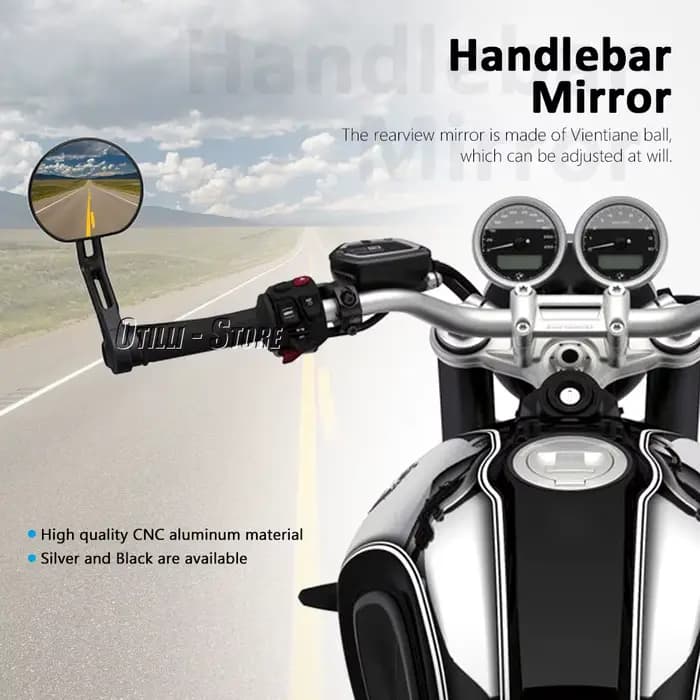 Rétroviseur d'extrémité de guidon de moto, rétroviseurs CNC, BMW R9T R NINET NineT Urban G/S RnineT ScramJeff RNINET Pure 2020-