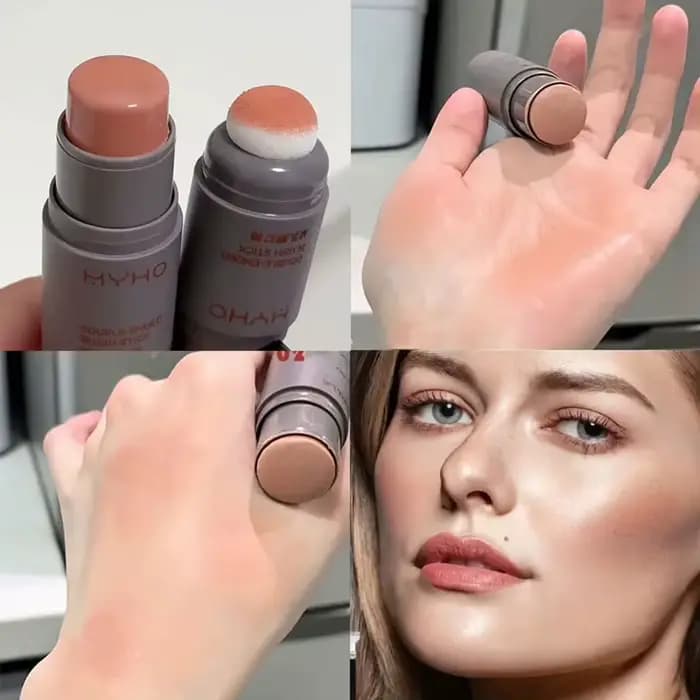 Bâton de blush à double extrémité