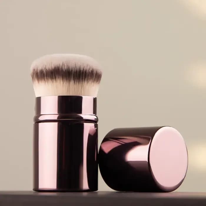 Pinceau de maquillage rétractable
