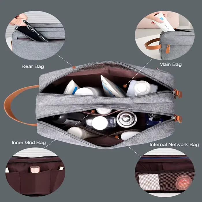 Trousse de Toilette Homme de Voyage