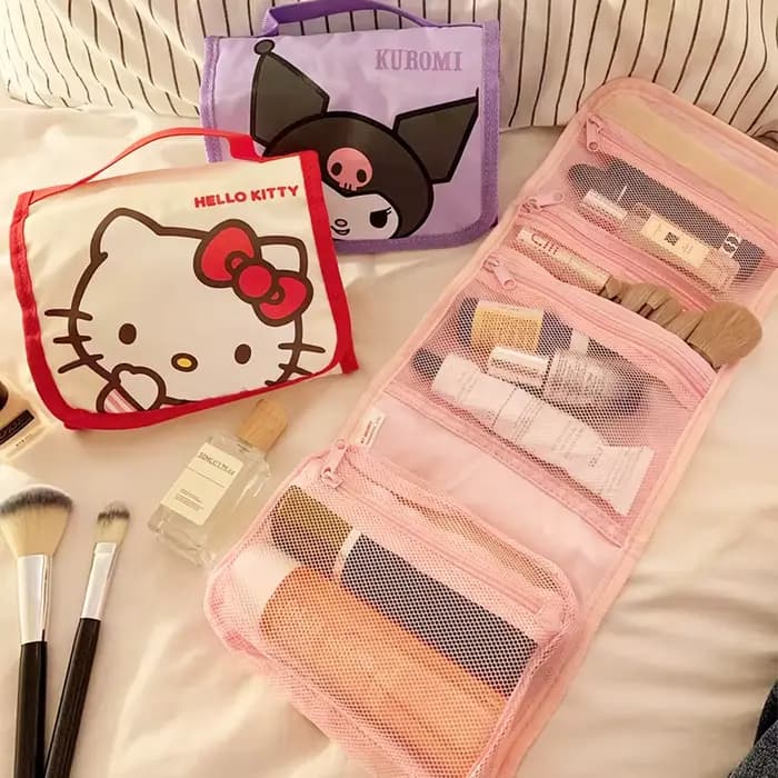 Sac de rangement portable mignon pour voyage
