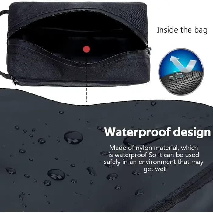 Trousse de toilette de voyage pour femmes et hommes